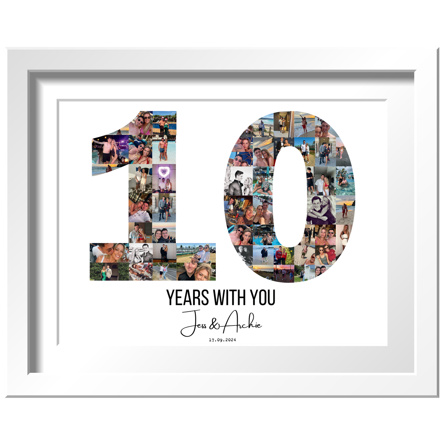 Custom Anniversary Milestone Art