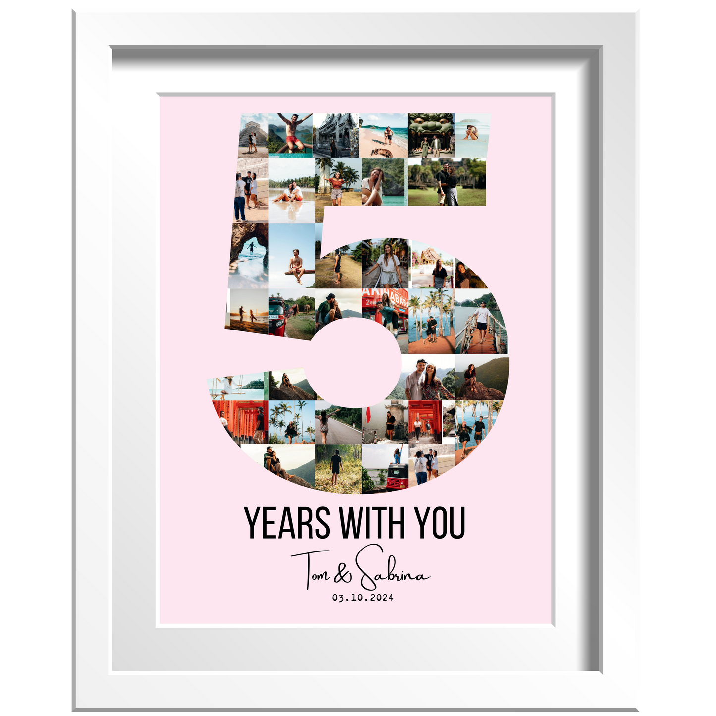 Custom Anniversary Milestone Art