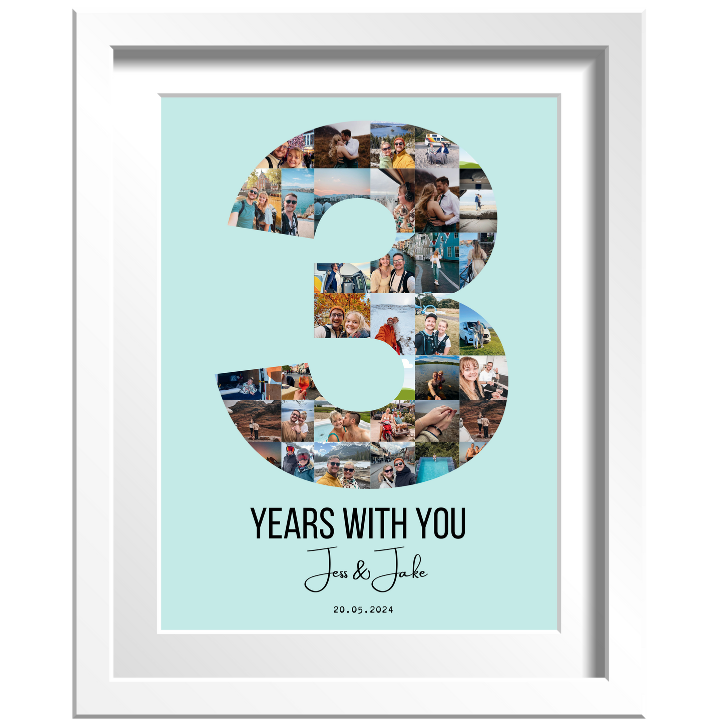 Custom Anniversary Milestone Art