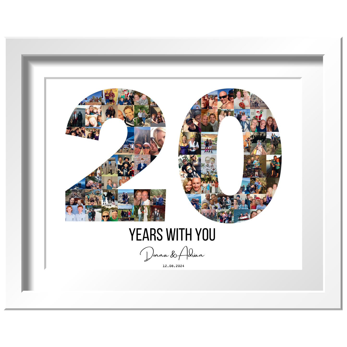 Custom Anniversary Milestone Art
