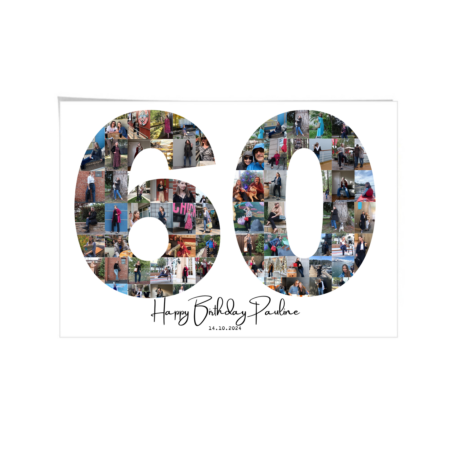 Custom Birthday Milestone Art