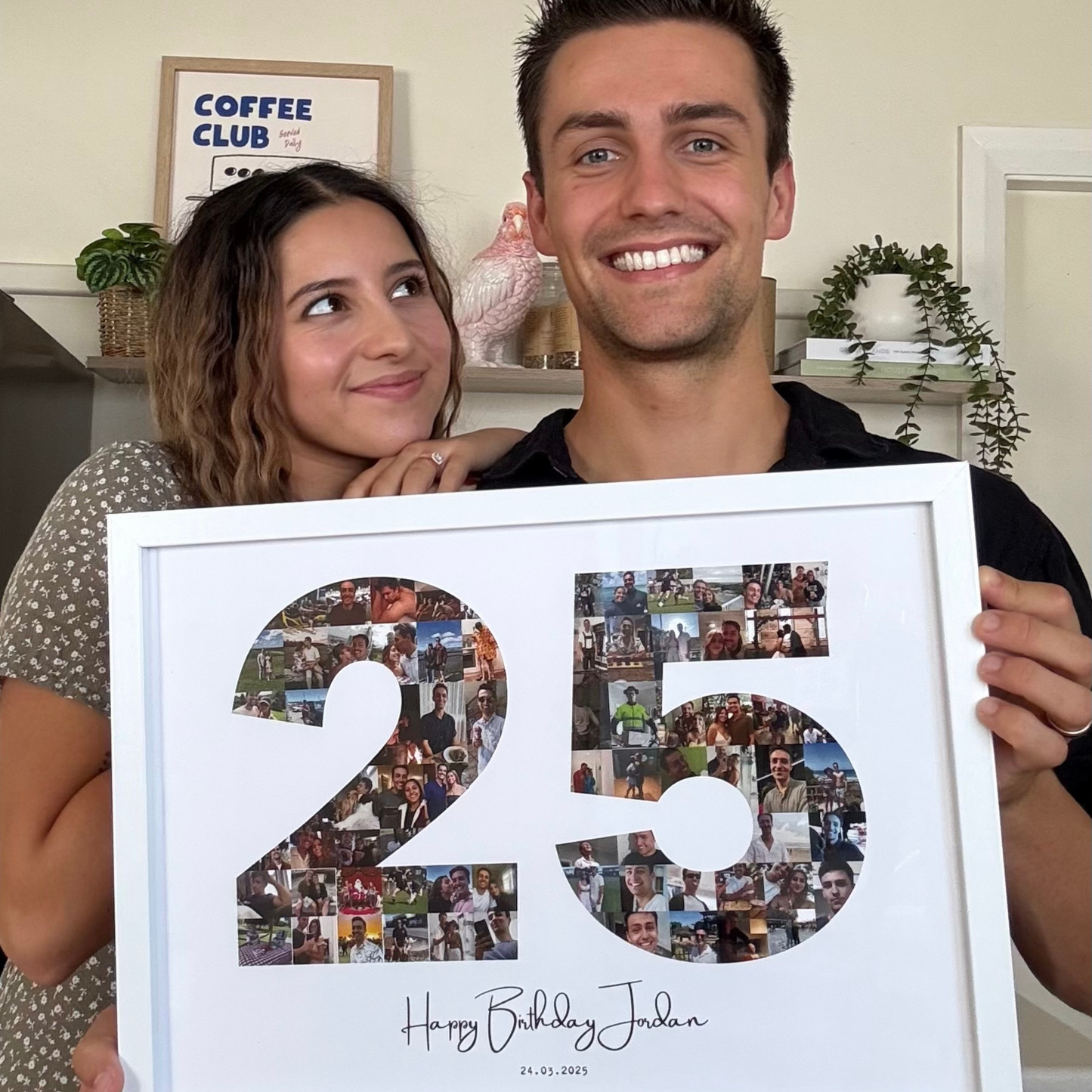 Custom Birthday Milestone Art