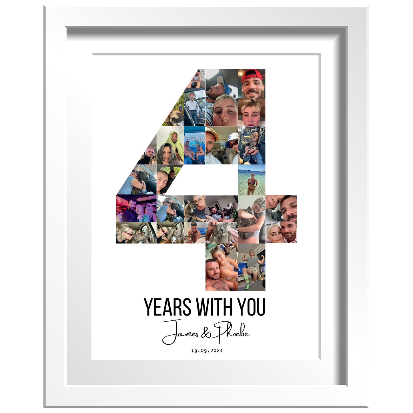 Custom Anniversary Milestone Art