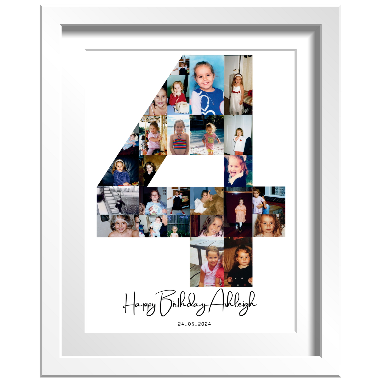 Custom Birthday Milestone Art
