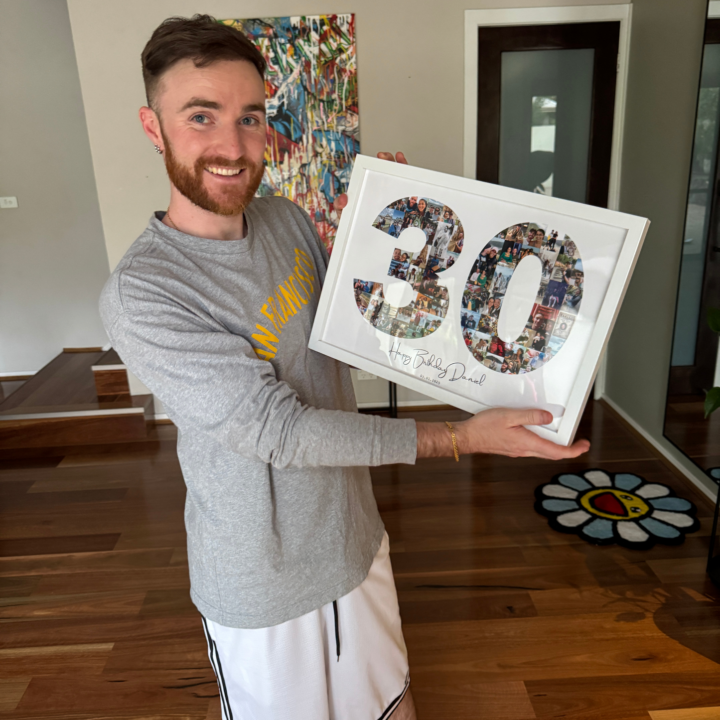 Custom Birthday Milestone Art