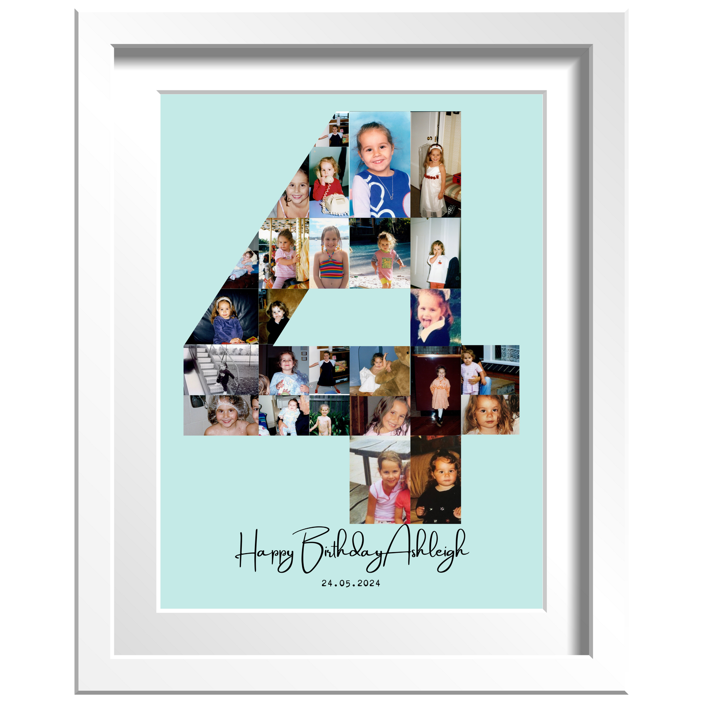 Custom Birthday Milestone Art