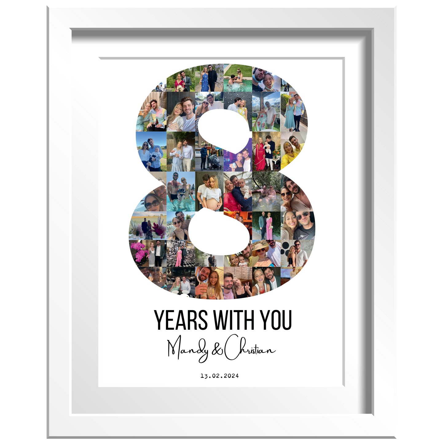 Custom Anniversary Milestone Art