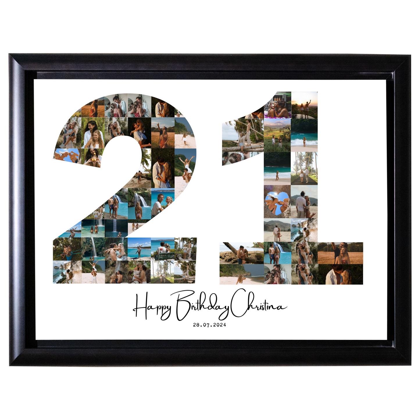 Custom Birthday Milestone Art
