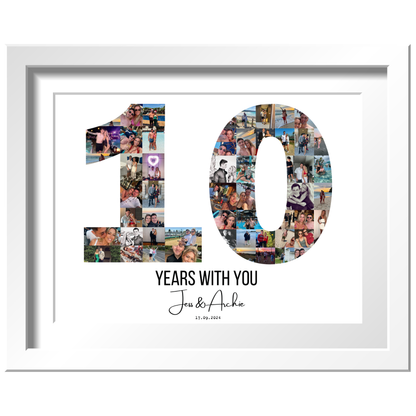 Custom Anniversary Milestone Art