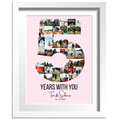Custom Anniversary Milestone Art