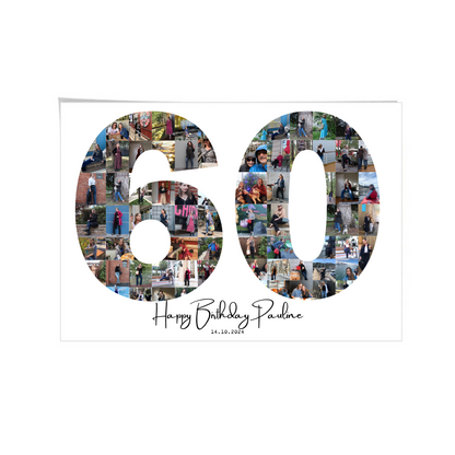Custom Birthday Milestone Art